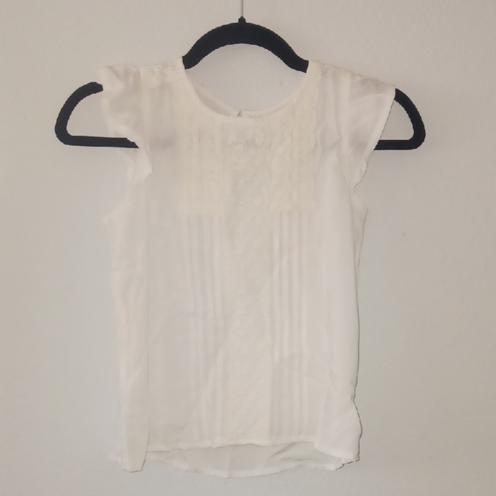🐞10 for 13❗️SALE❗️Rachael & Chloe Cream Lace Blouse
